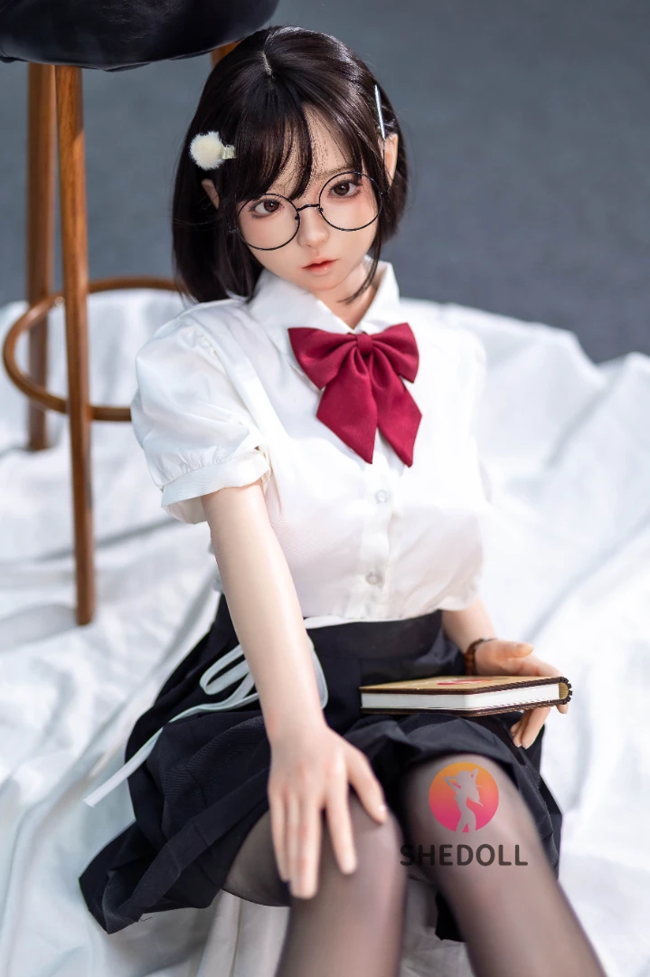 Shedoll 148cm Sandy - Petite Asian Silicone Sex Doll with Movable Eyes